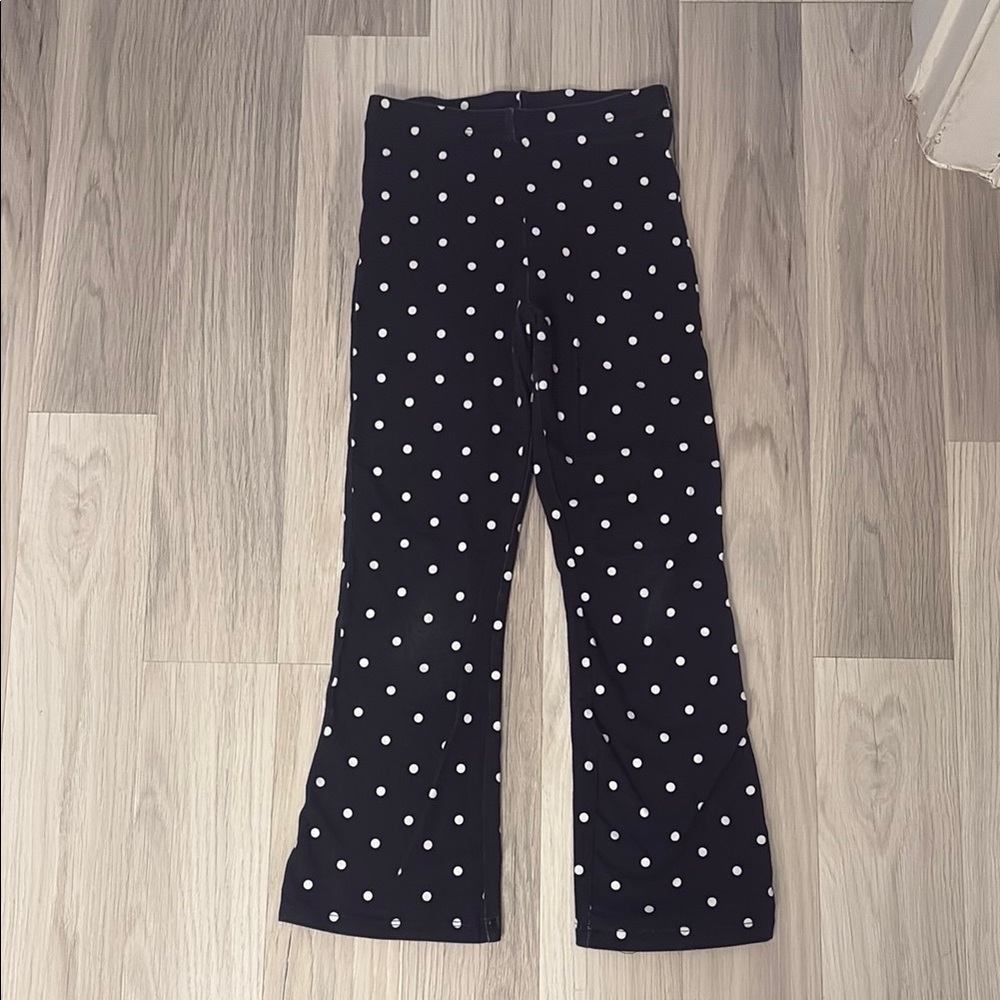 Place Black and White Polka Dot Kids Casual Bottoms